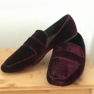 ZARA velvety loafers